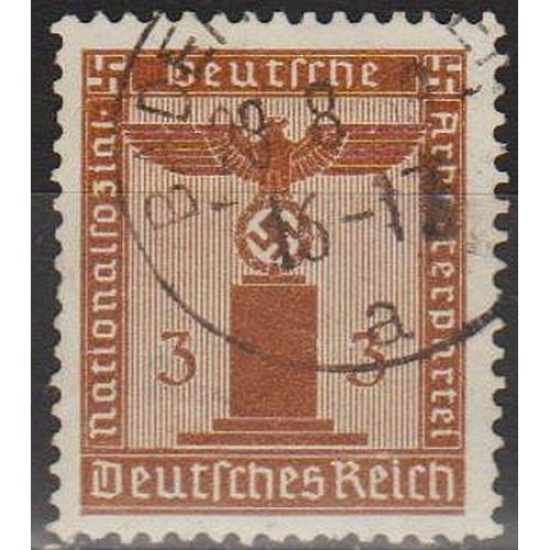 1938 - Рейх - Службова марка 3 Mi.145 _2,50 €