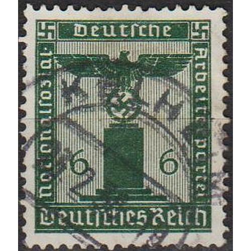1938 - Рейх - Службова марка 6 Mi.148 _2,0 €