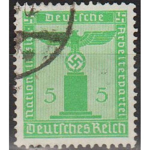 1938 - Рейх - Службова марка - Орел 5 Mi.147 - гаш