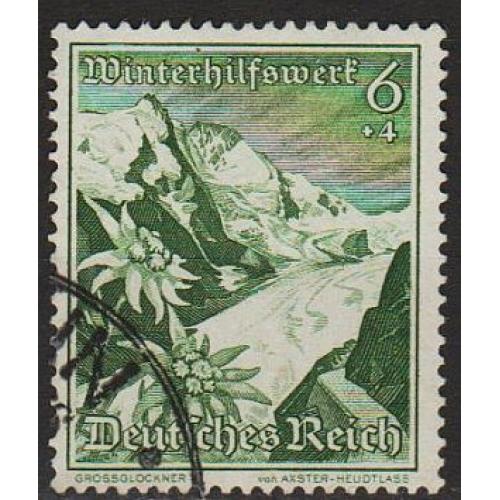 1938 - Рейх - Зимова допомога - Альпійські квіти 6 Mi.678 _гаш