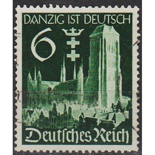1939 - Гданськ - німецький 6 Mi.714 _гаш