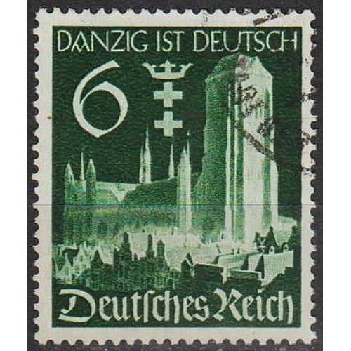 1939 - Гданськ - німецький 6 Mi.714 _гаш