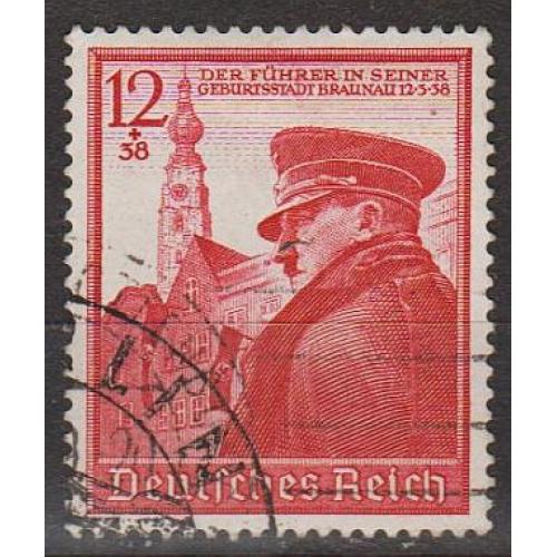1939 - Рейх - 50 років Гітлера Mi.691 6.0 EU