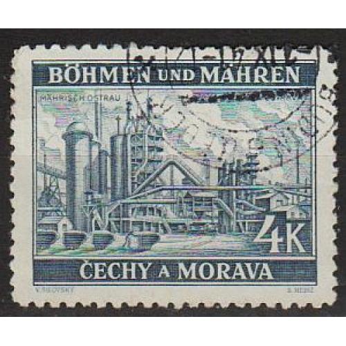 1939 - Рейх - Богемія - Ландшафти 4 Mi.34 _гаш