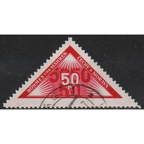 1939 - Рейх - Богемія - Службова 50 Mi.15 _гаш _10,0 €