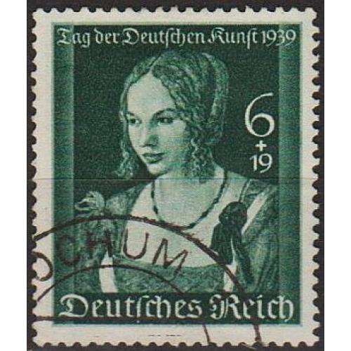 1939 - Рейх - День німецького мистецтва Mi.700 _13.0 € _гаш