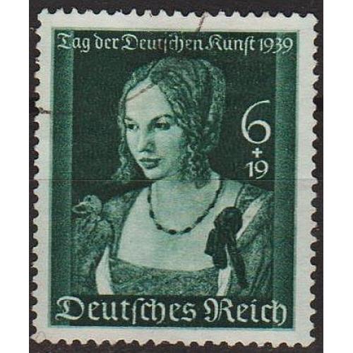 1939 - Рейх - День німецького мистецтва Mi.700 _13.0 € _гаш