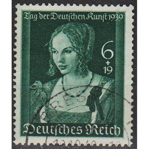 1939 - Рейх - День німецького мистецтва Mi.700 _13.0 € _гаш