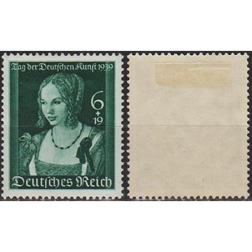 1939 - Рейх - День німецького мистецтва Mi.700 _7.0 € *