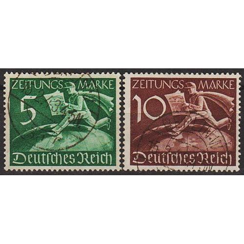 1939 - Рейх - Газетні марки Z.738-739 _14,0 €  _гаш