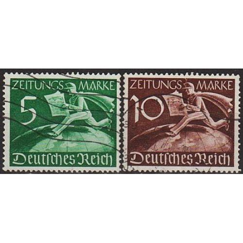 1939 - Рейх - Газетні марки Z.738-739 _14,0 € _гаш