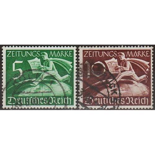 1939 - Рейх - Газетні марки Z.738-739 _14,0 € _гаш