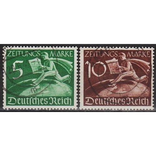 1939 - Рейх - Газетні марки Z.738-739 _14,0 € _гаш