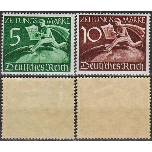 1939 - Рейх - Газетні марки Z.738-739 *