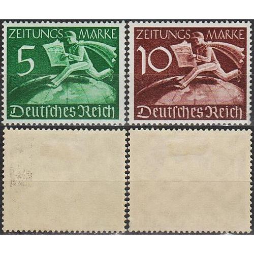 1939 - Рейх - Газетні марки Z.738-739 *