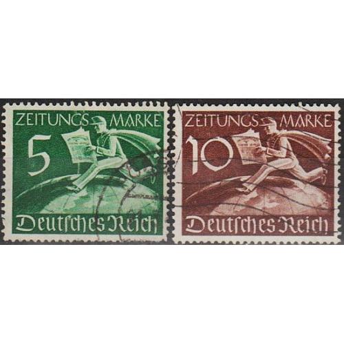 1939 - Рейх - Газетные марки Z.738-739  _14,0 EU