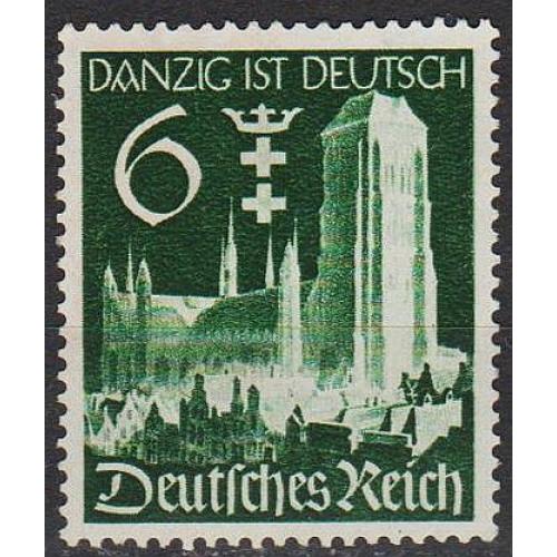 1939 - Рейх - Гданськ - німецький 6 Mi.714 (*)