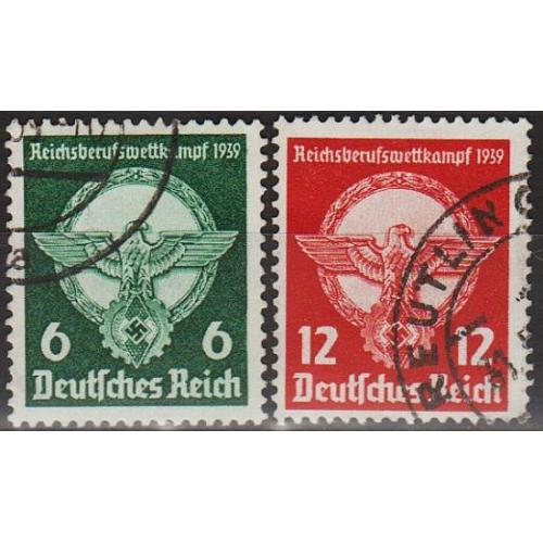 1939 - Рейх - Професійний конкурс Mi.689-90 _10,0 €