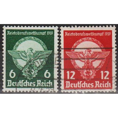 1939 - Рейх - Професійний конкурс Mi.689-90 _10,0 €