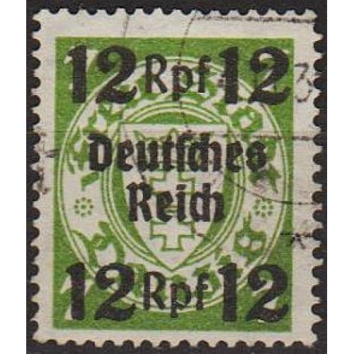 1939 - Рейх - Стандарт Гданська з надруками 12 Mi.721 _2,80 €
