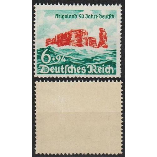 1940 - Рейх - 50 років о.Гельголанд Mi.750 _30,0 € **