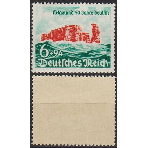 1940 - Рейх - 50 років о.Гельголанд Mi.750  _30,0 € **