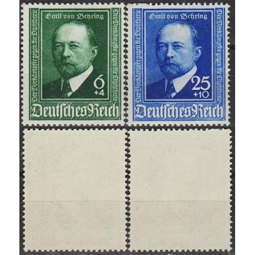 1940 - Рейх - Еміль Беринг Mi.760-61 _15,0 € **