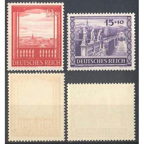1941 - Рейх - Ярмарок у Відні Mi.804-805 _13,0 € **