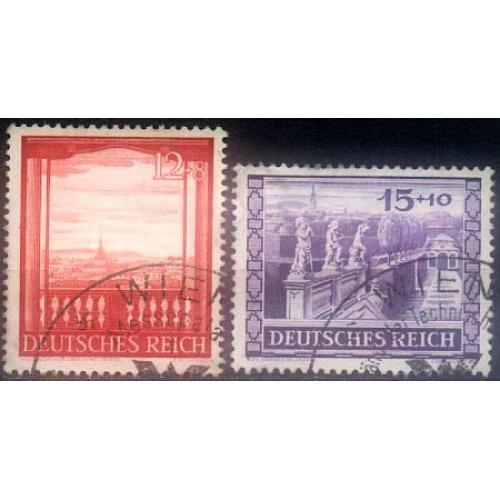 1941 - Рейх - Ярмарок у Відні Mi.804-805 _гаш _8,0 €