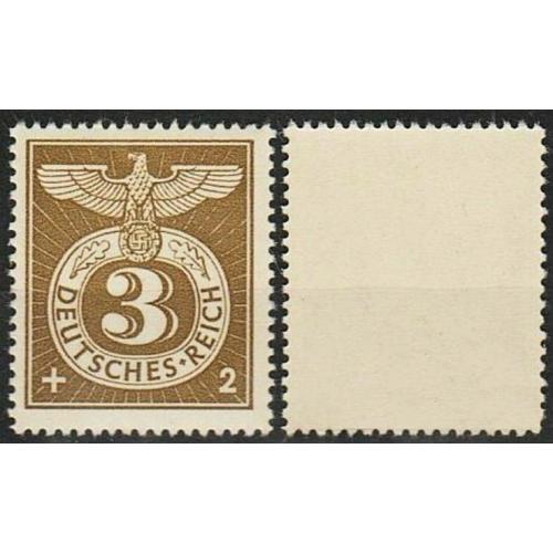 1943 - Рейх - Спецзнак Mi.830 **