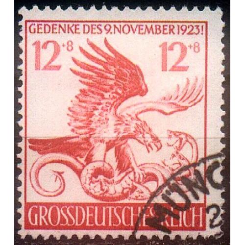 1944 - Рейх - 21 рік пивного путчу Mi.906 _гаш