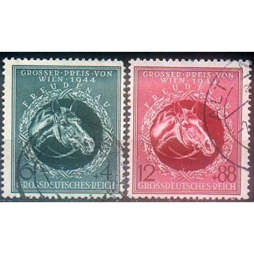 1944 - Рейх - Турнір у Відні Mi.900-901 _2.80 € _гаш