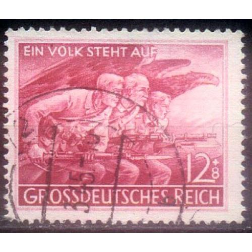 1945 - Рейх - Народний штурм Mi.908 _гаш _3,50 €