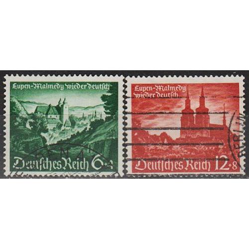 1940 - Рейх - Ейпен і Малмеді Mi.748-49 _7.50 €