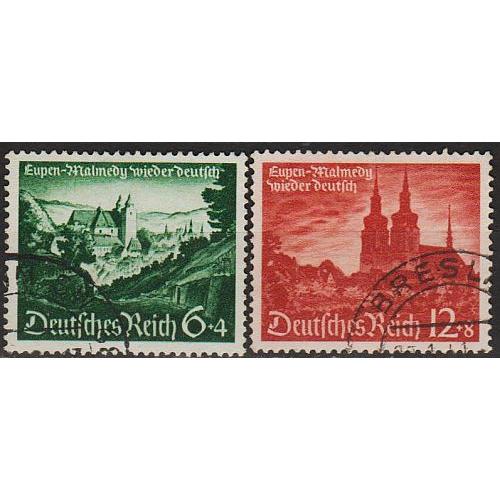 1940 - Рейх - Ейпен і Малмеді Mi.748-49 _7.50 €