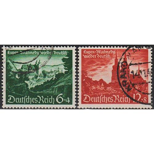 1940 - Рейх - Ейпен і Малмеді Mi.748-49 _7.50 €