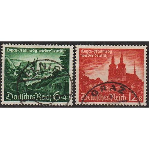 1940 - Рейх - Ейпен і Малмеді Mi.748-49 _7.50 €
