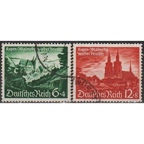 1940 - Рейх - Ейпен і Малмеді Mi.748-49 _7.50 €