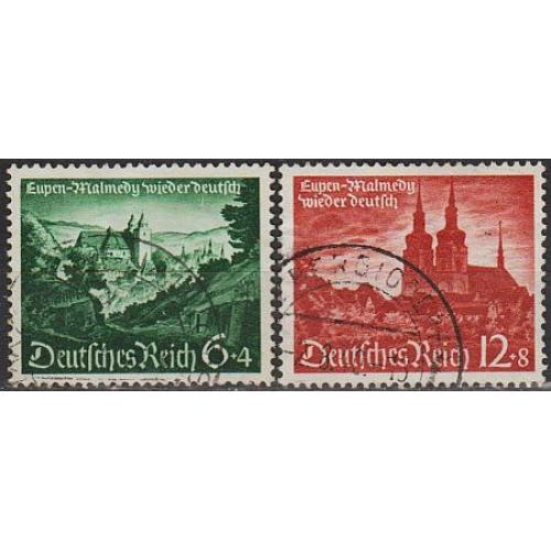 1940 - Рейх - Ейпен і Малмеді Mi.748-49 _7.50 €