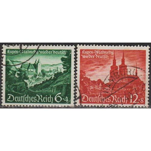 1940 - Рейх - Ейпен і Малмеді Mi.748-49 _7.50 €