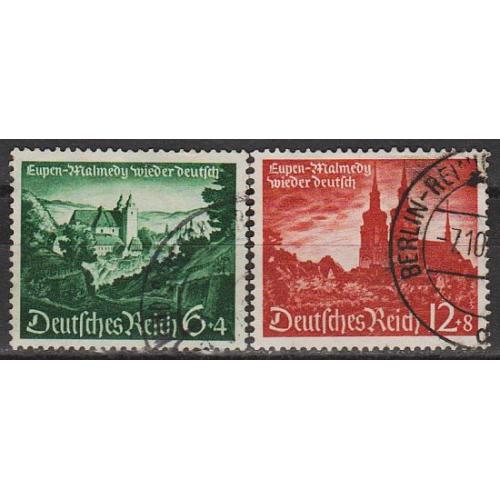 1940 - Рейх - Ейпен і Малмеді Mi.748-49 _7.50 €