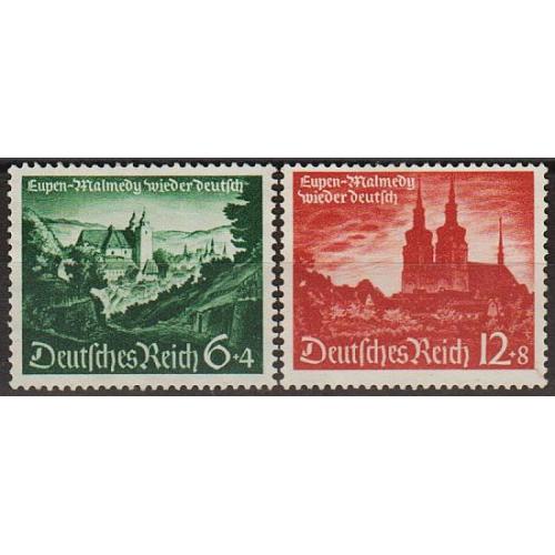 1940 - Рейх - Ейпен і Малмеді Mi.748-49 (*)