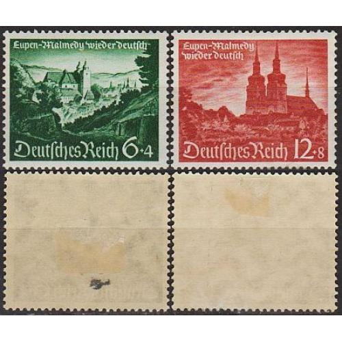 1940 - Рейх - Ейпен-Малмеді Mi.748-49 *