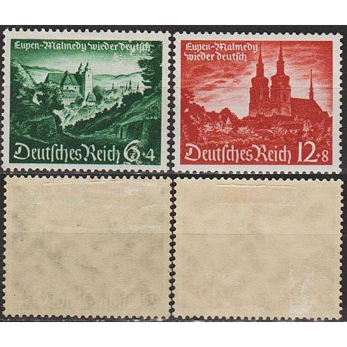 1940 - Рейх - Ейпен-Малмеді Mi.748-49 *