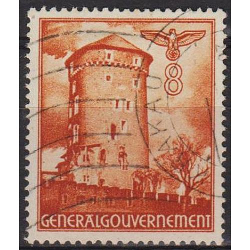 1940 - Рейх - Ген.-Губернаторство - Архітектура 8 Mi.41 - гаш