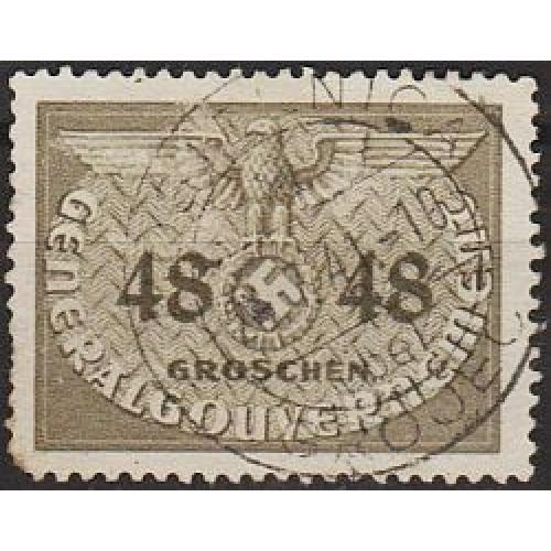 1940 - Рейх - GG - Надрук 48 Mi.9 _6,0 €