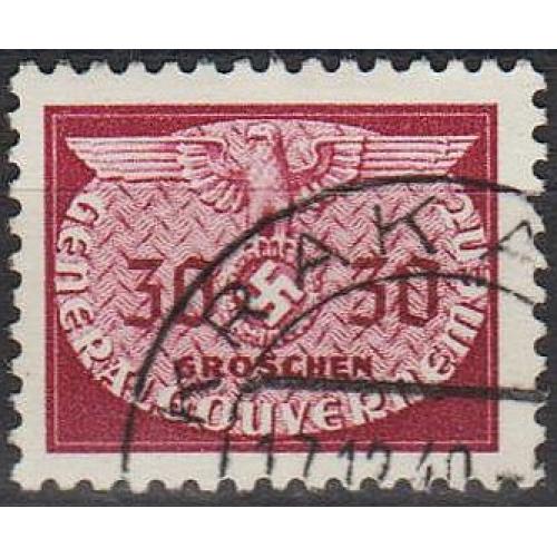 1940 - Рейх - GG - Службова 30 Мі.22 _2,0 €