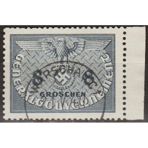 1940 - Рейх - GG - Службова 8 Mi.2 _3,0 € _гаш