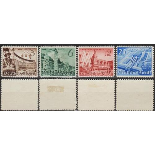 1940 - Рейх - Лейпцигський ярмарок Mi.739-42 **/*