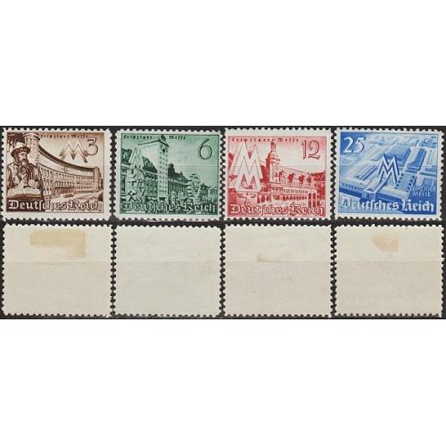 1940 - Рейх - Лейпцигський ярмарок Mi.739-42 *